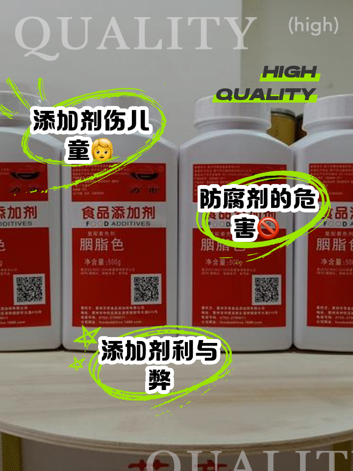 食品添加剂对人体健康的影响